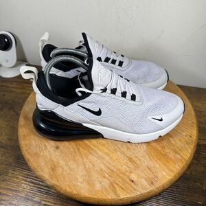 Nike Air Max 270 Vast Grey Black Women's Size‎ 9.5 Shoes Sneakers AH6789-012